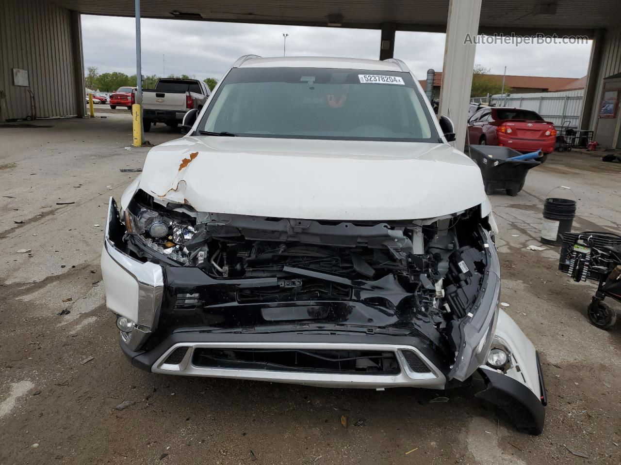 2020 Mitsubishi Outlander Se White vin: JA4AD3A36LZ020833