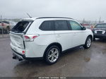 2015 Mitsubishi Outlander Se White vin: JA4AD3A37FZ004984