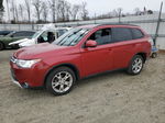 2015 Mitsubishi Outlander Se Красный vin: JA4AD3A37FZ012776