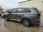 2017 Mitsubishi Outlander Se Brown vin: JA4AD3A37HZ051810