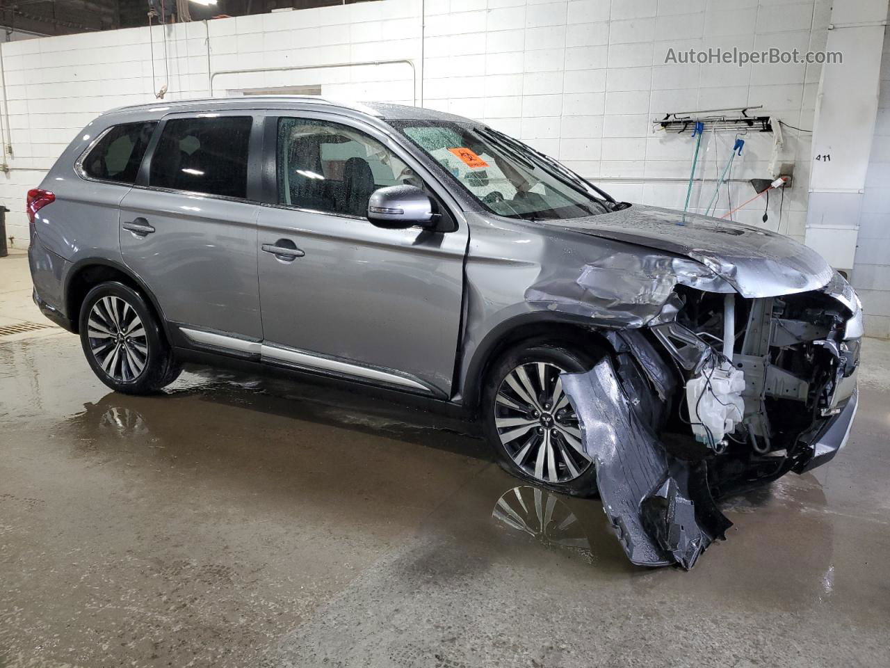 2020 Mitsubishi Outlander Se Silver vin: JA4AD3A37LZ020131