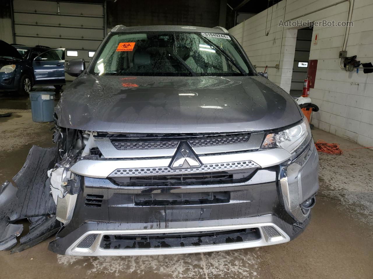 2020 Mitsubishi Outlander Se Silver vin: JA4AD3A37LZ020131