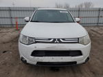 2014 Mitsubishi Outlander Se White vin: JA4AD3A38EZ005446