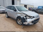 2014 Mitsubishi Outlander Se Silver vin: JA4AD3A38EZ017287