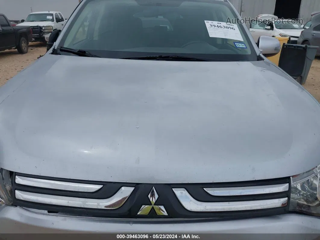 2014 Mitsubishi Outlander Se Silver vin: JA4AD3A38EZ017287