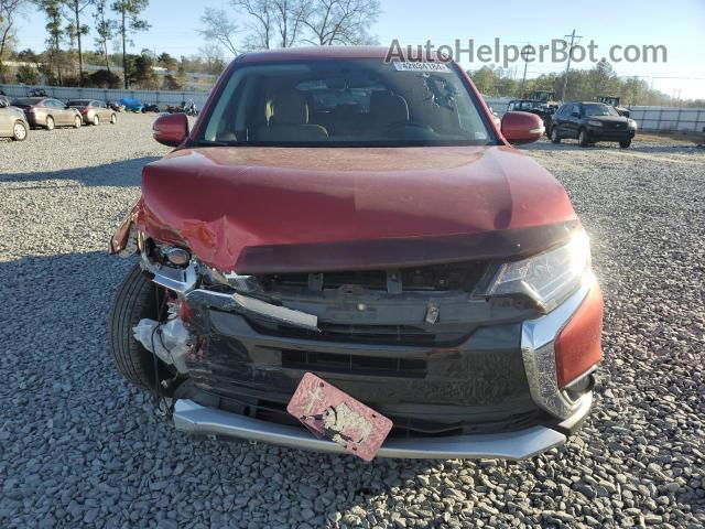 2016 Mitsubishi Outlander Se Red vin: JA4AD3A38GZ002209