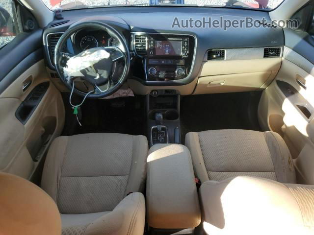 2016 Mitsubishi Outlander Se Красный vin: JA4AD3A38GZ002209