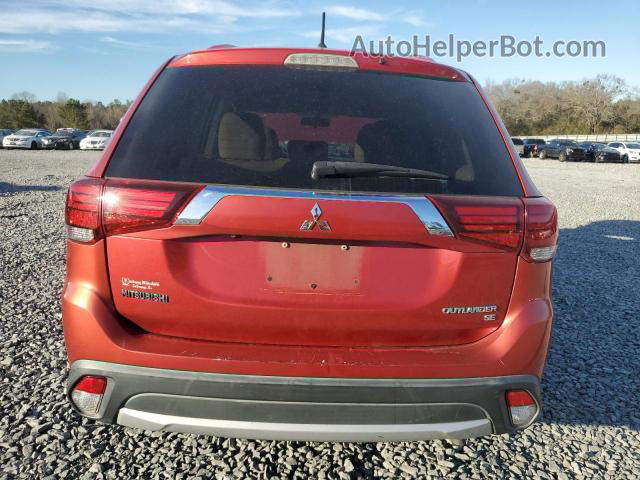 2016 Mitsubishi Outlander Se Red vin: JA4AD3A38GZ002209