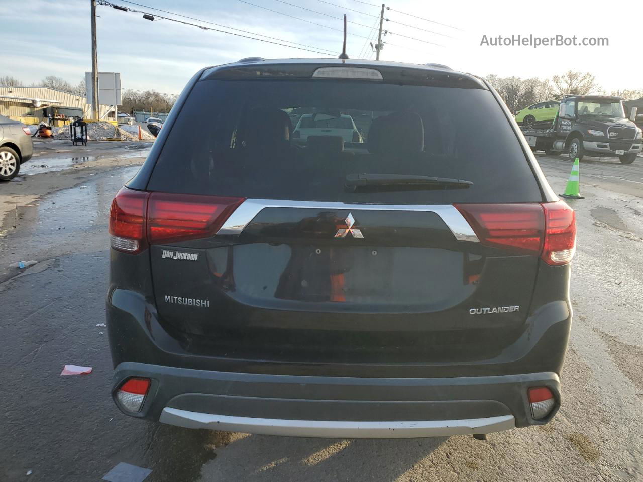 2016 Mitsubishi Outlander Se Черный vin: JA4AD3A38GZ014943