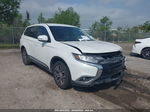 2016 Mitsubishi Outlander Se White vin: JA4AD3A38GZ056092