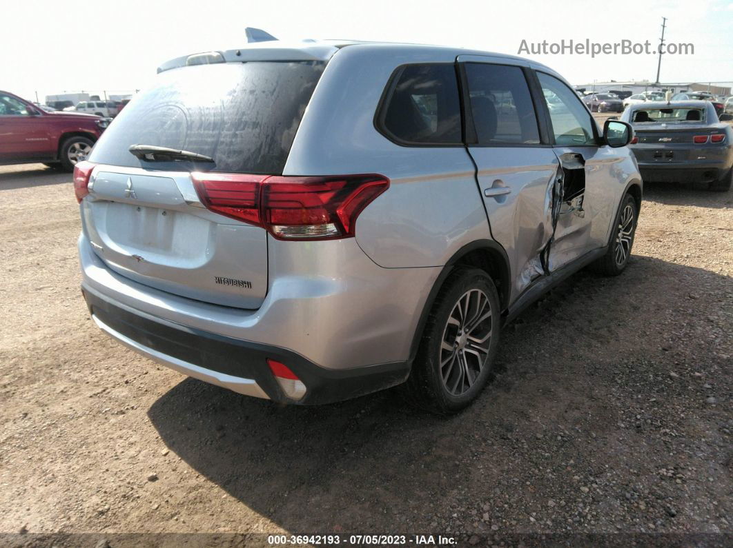 2017 Mitsubishi Outlander Se/sel Silver vin: JA4AD3A38HZ022574