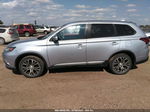 2017 Mitsubishi Outlander Se/sel Silver vin: JA4AD3A38HZ022574