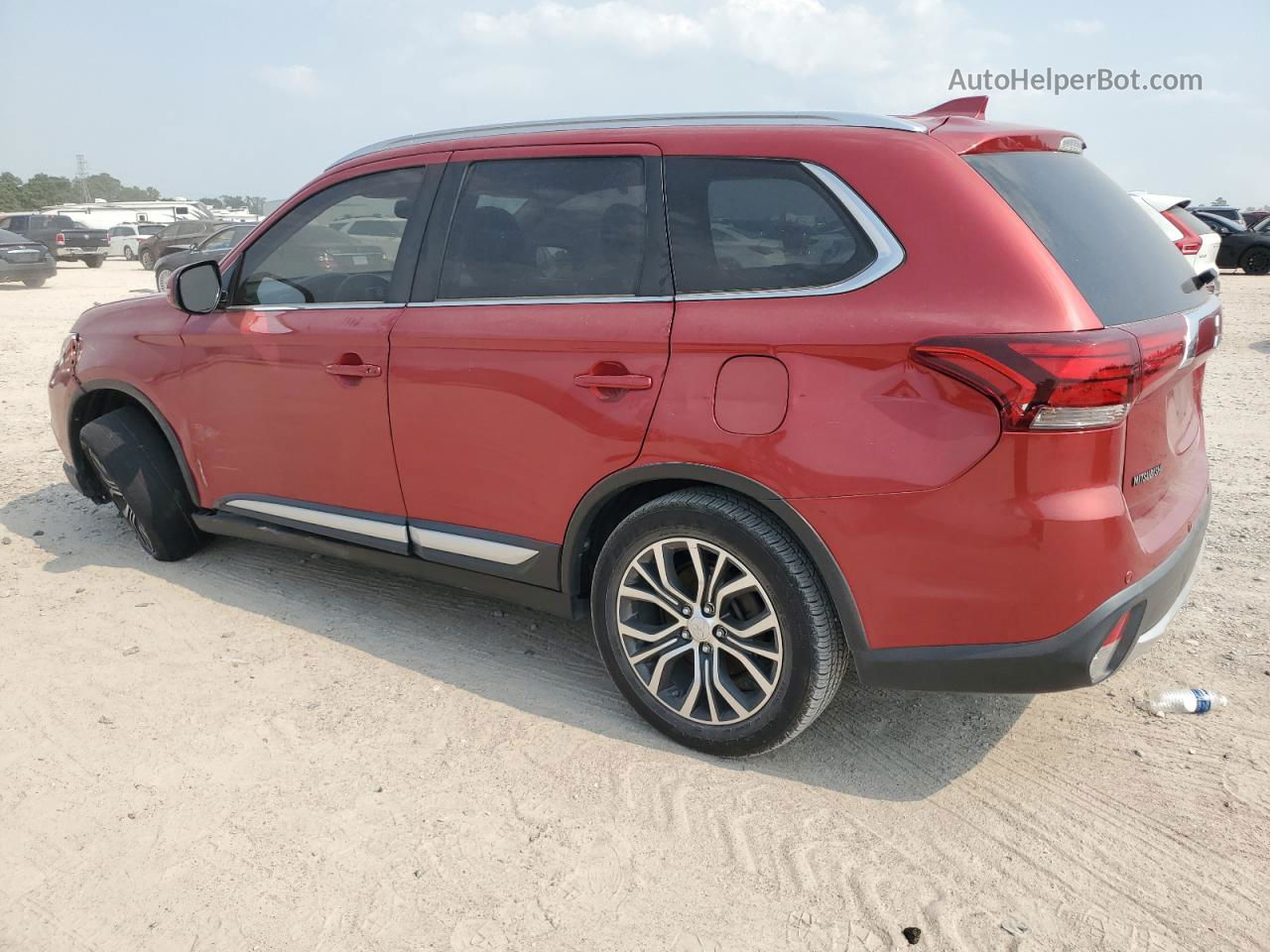 2017 Mitsubishi Outlander Se Red vin: JA4AD3A38HZ035258