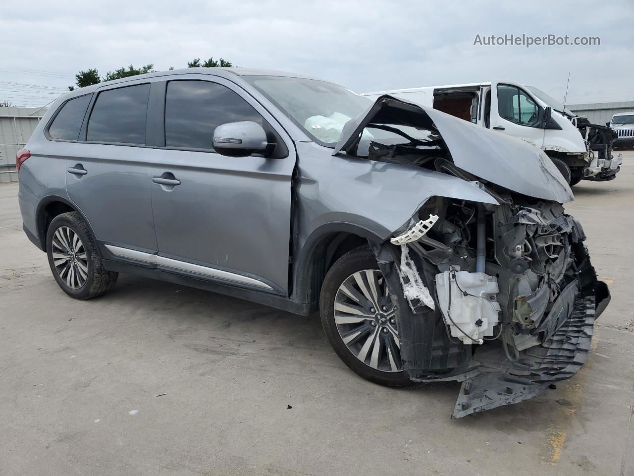 2020 Mitsubishi Outlander Se Серый vin: JA4AD3A38LZ007761