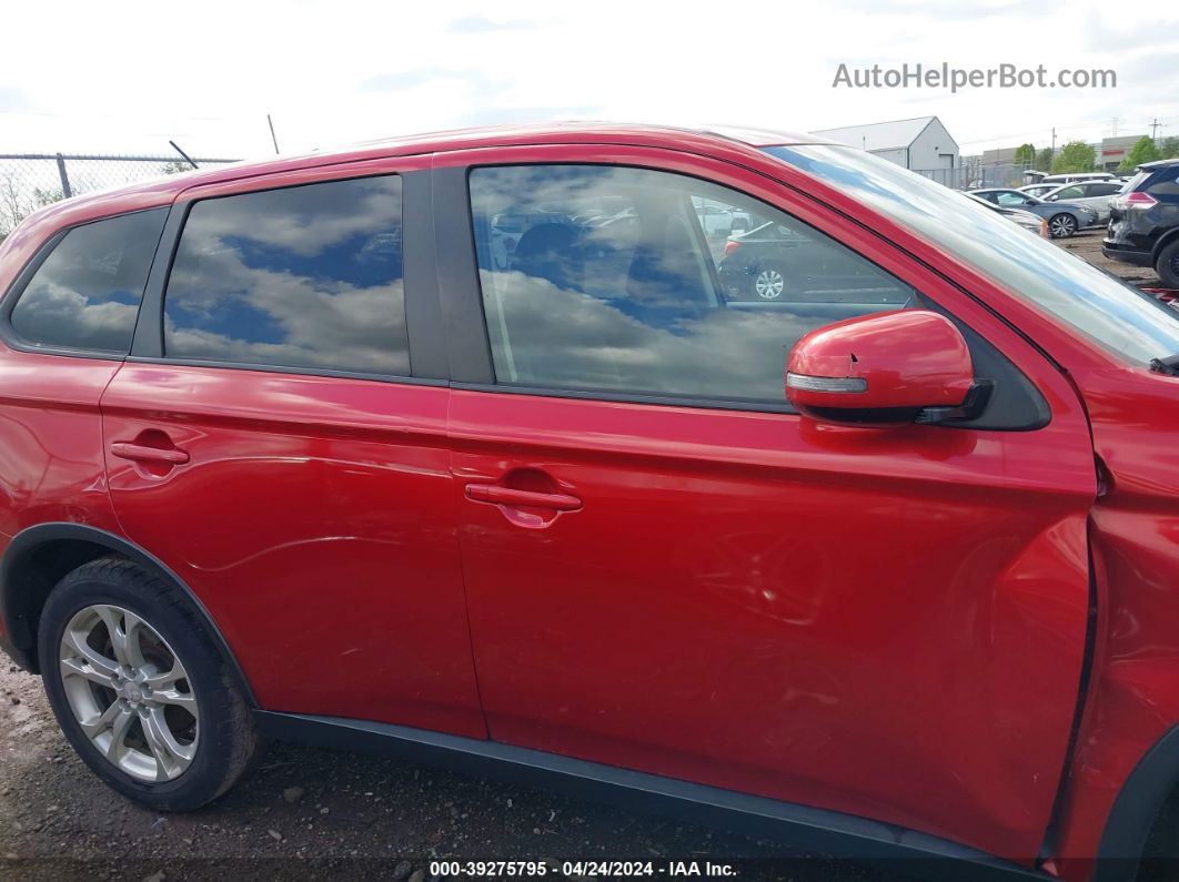 2015 Mitsubishi Outlander Se Red vin: JA4AD3A39FZ009328