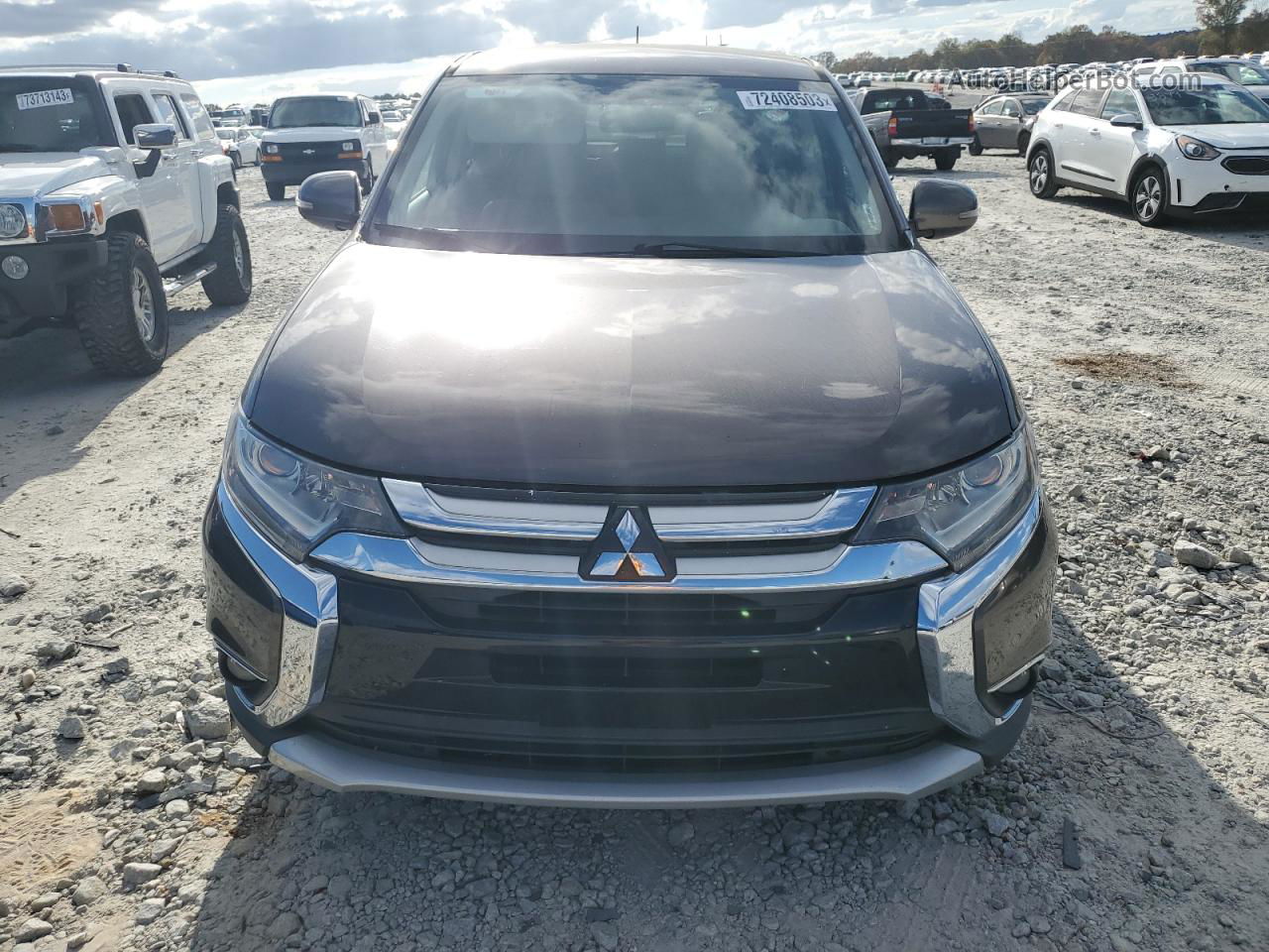 2016 Mitsubishi Outlander Se Charcoal vin: JA4AD3A39GZ006043