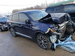 2017 Mitsubishi Outlander Se Синий vin: JA4AD3A39HZ014404