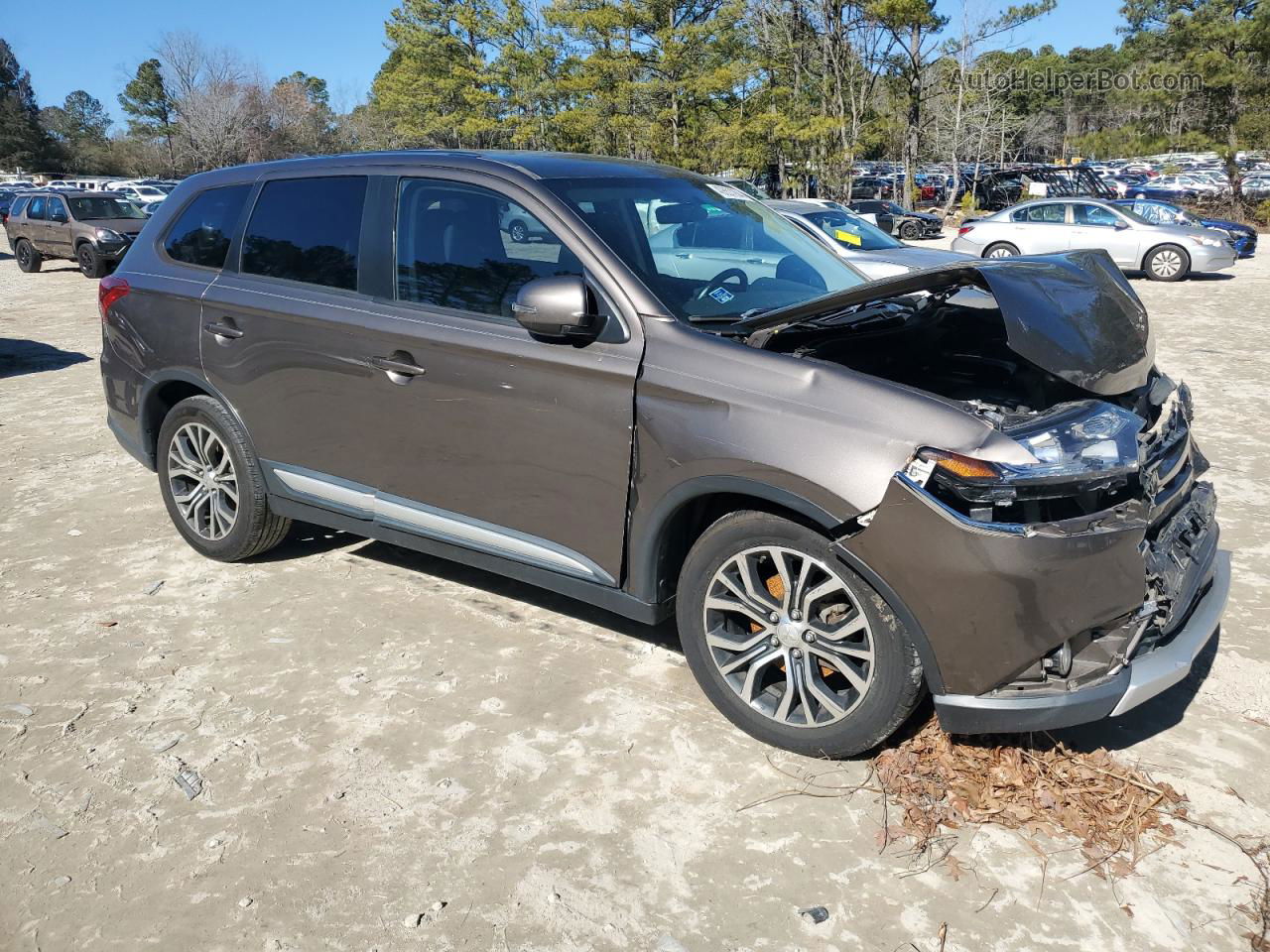 2017 Mitsubishi Outlander Se Charcoal vin: JA4AD3A39HZ050870