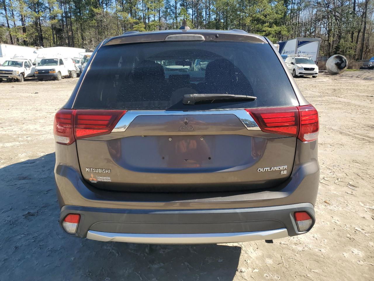 2017 Mitsubishi Outlander Se Charcoal vin: JA4AD3A39HZ050870