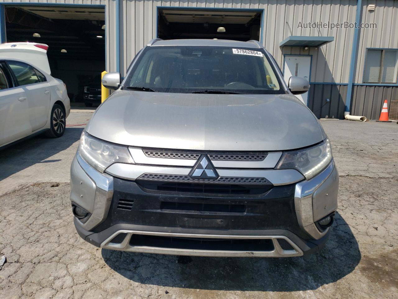 2020 Mitsubishi Outlander Se Silver vin: JA4AD3A39LZ034709