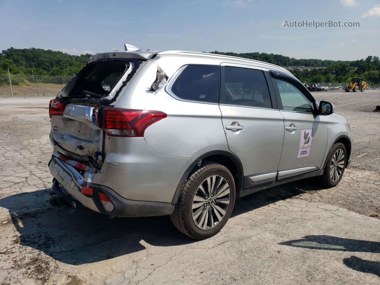 2020 Mitsubishi Outlander Se Silver vin: JA4AD3A39LZ034709