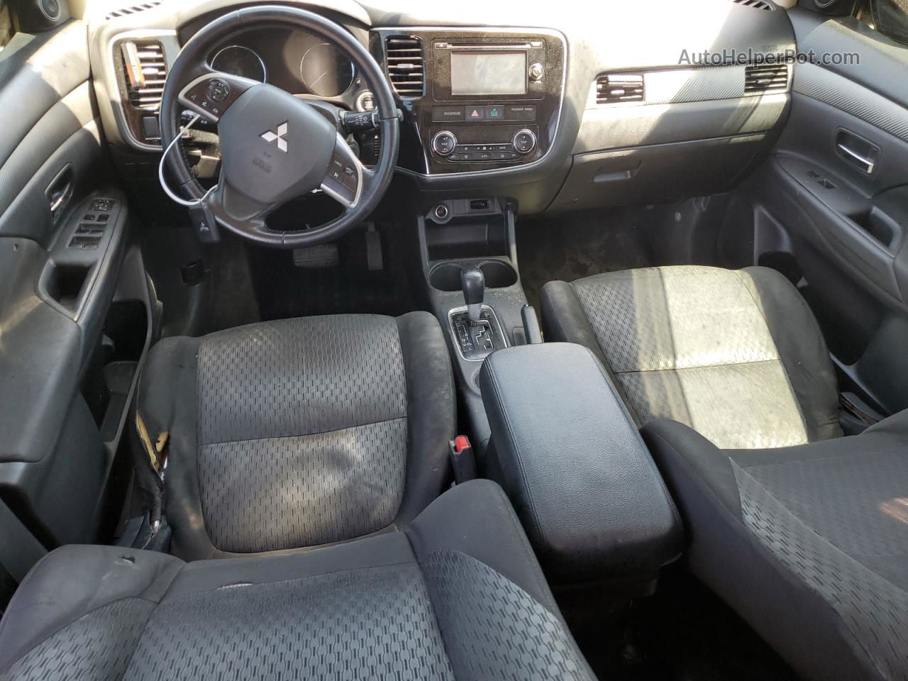 2014 Mitsubishi Outlander Se Серый vin: JA4AD3A3XEZ011281