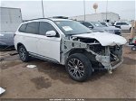 2016 Mitsubishi Outlander Sel White vin: JA4AD3A3XGZ052738