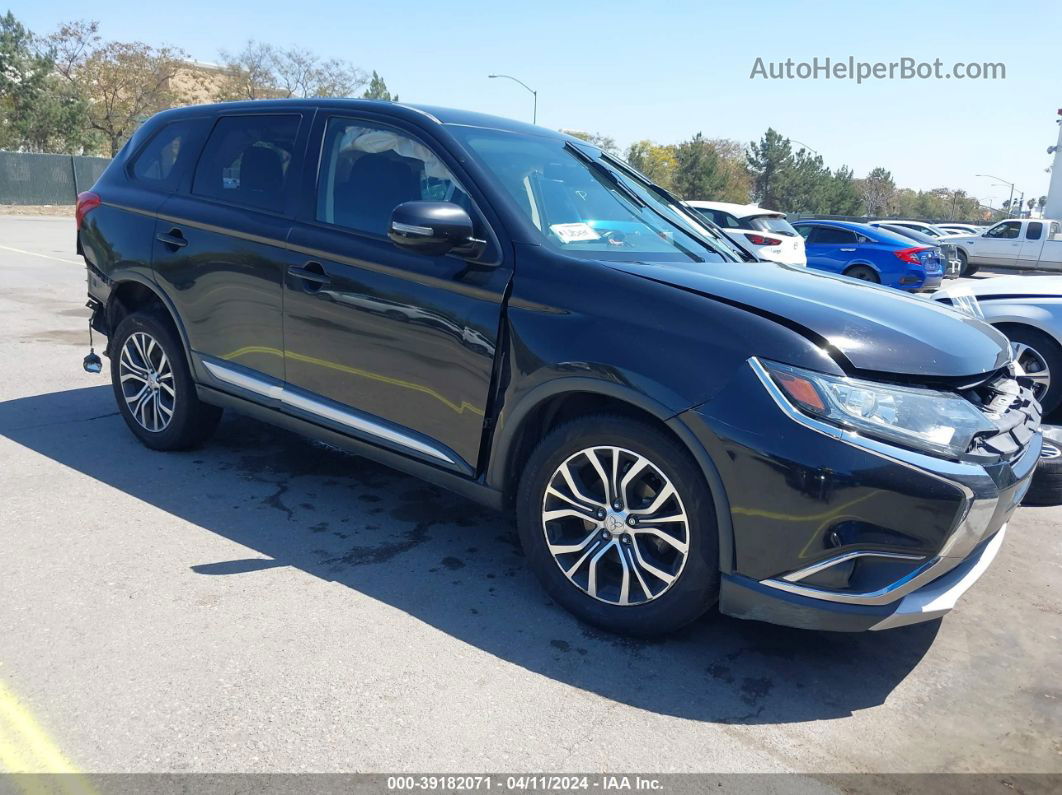 2017 Mitsubishi Outlander Se/sel Black vin: JA4AD3A3XHZ007834