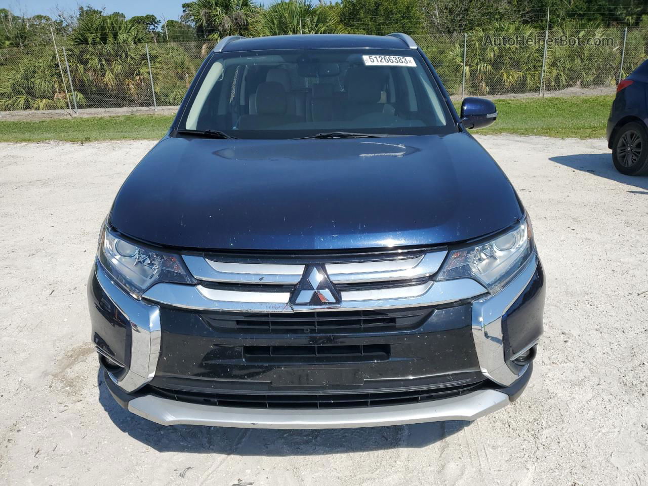 2017 Mitsubishi Outlander Se Blue vin: JA4AD3A3XHZ016047