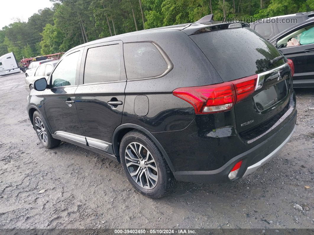 2017 Mitsubishi Outlander Se Black vin: JA4AD3A3XHZ028375