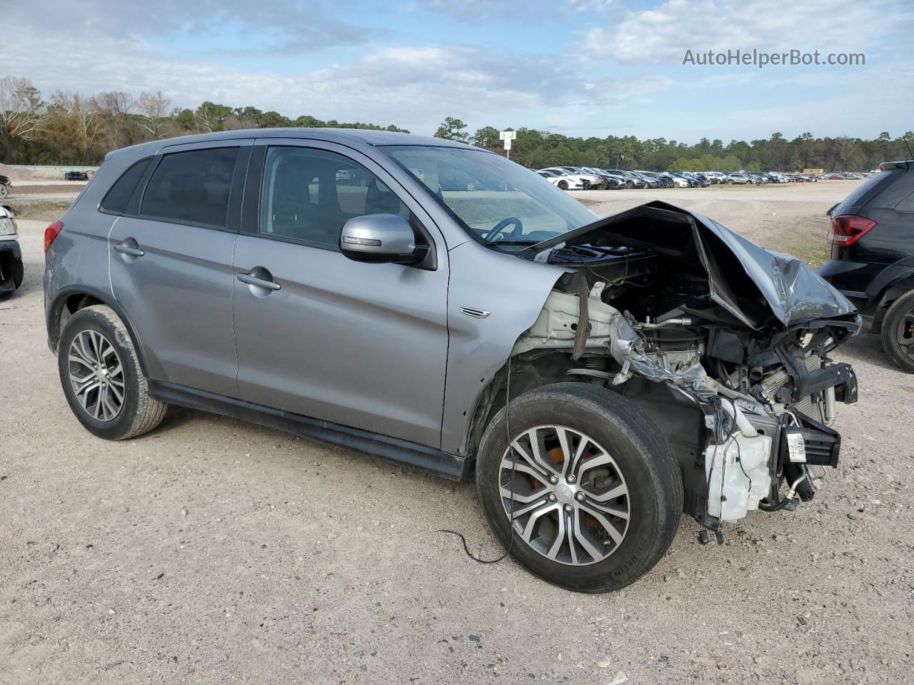 2016 Mitsubishi Outlander Sport Es Charcoal vin: JA4AP3AU0GZ040887