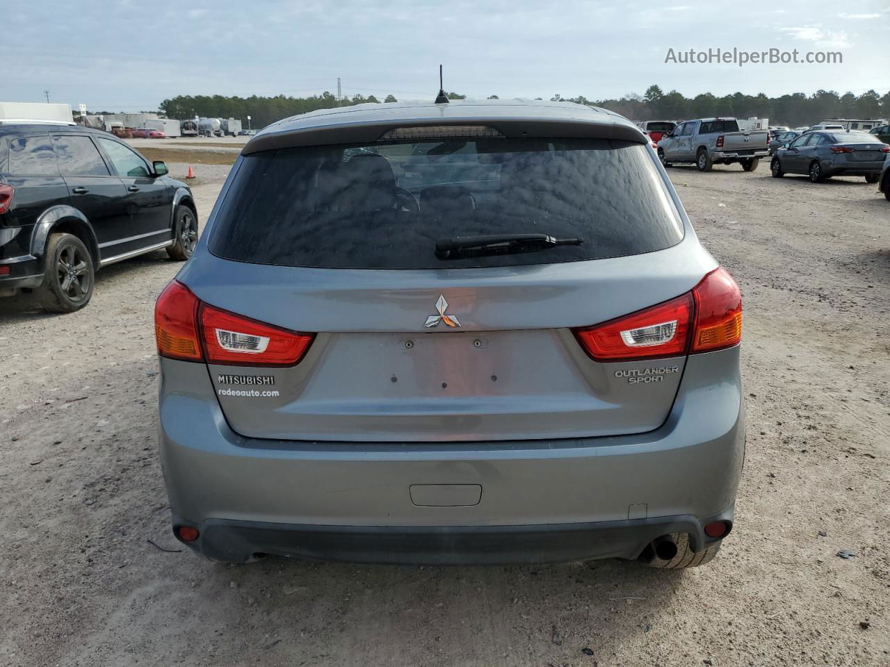 2016 Mitsubishi Outlander Sport Es Charcoal vin: JA4AP3AU0GZ040887