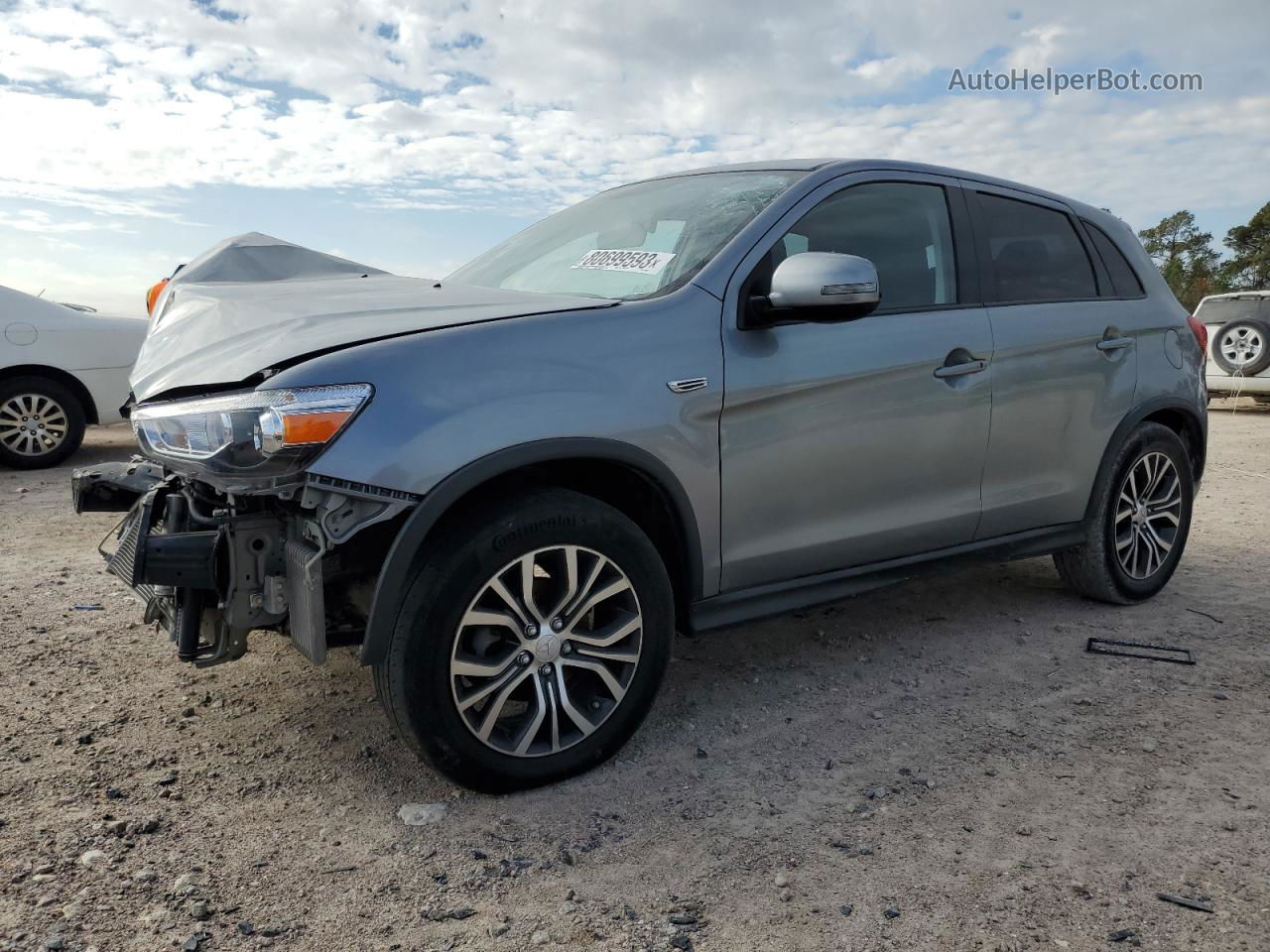 2016 Mitsubishi Outlander Sport Es Charcoal vin: JA4AP3AU0GZ040887