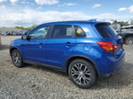 2017 Mitsubishi Outlander Sport Es Синий vin: JA4AP3AU0HZ005705