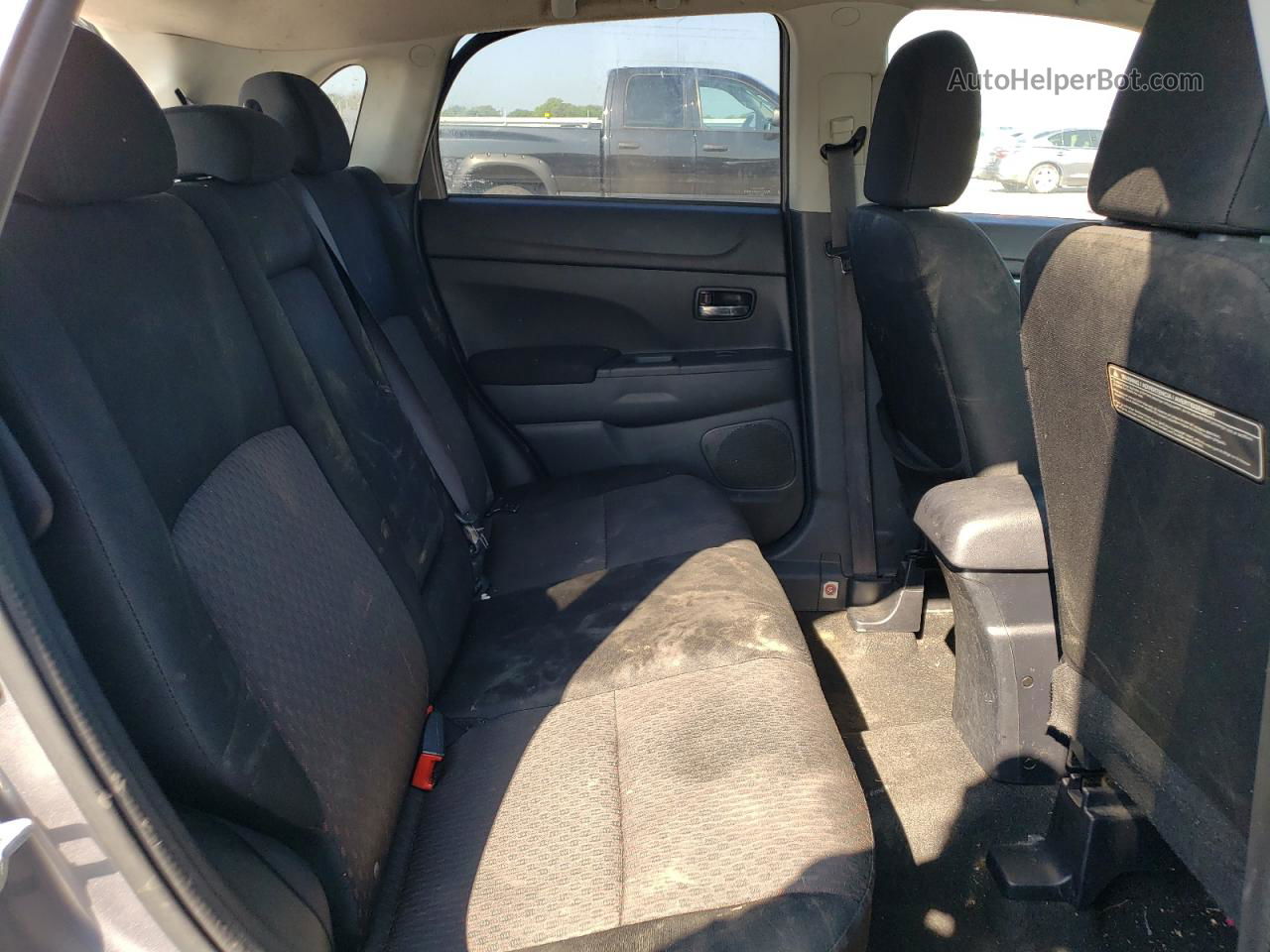 2017 Mitsubishi Outlander Sport Es Gray vin: JA4AP3AU0HZ017384