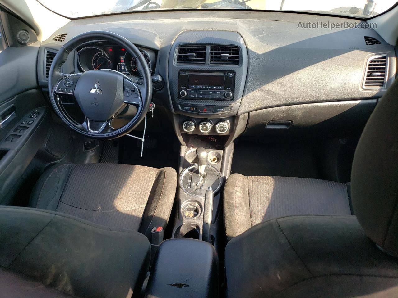 2017 Mitsubishi Outlander Sport Es Gray vin: JA4AP3AU0HZ017384