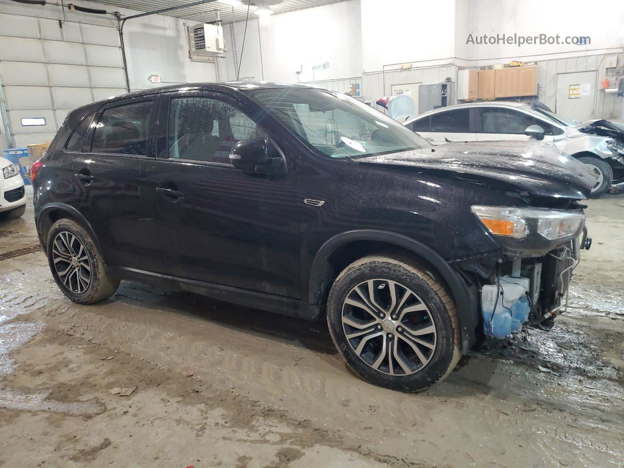 2017 Mitsubishi Outlander Sport Es Black vin: JA4AP3AU0HZ030331