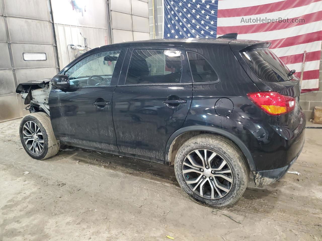 2017 Mitsubishi Outlander Sport Es Black vin: JA4AP3AU0HZ030331