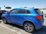 2017 Mitsubishi Outlander Sport Es Синий vin: JA4AP3AU0HZ056377