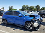 2017 Mitsubishi Outlander Sport Es Blue vin: JA4AP3AU0HZ056377