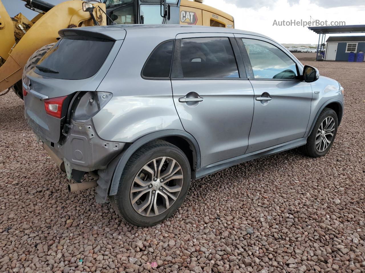 2016 Mitsubishi Outlander Sport Es Серый vin: JA4AP3AU1GZ049386