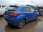 2017 Mitsubishi Outlander Sport Es Blue vin: JA4AP3AU1HZ022349