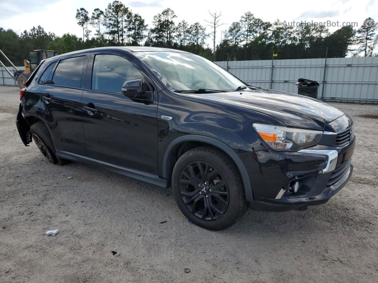 2017 Mitsubishi Outlander Sport Es Black vin: JA4AP3AU1HZ040754