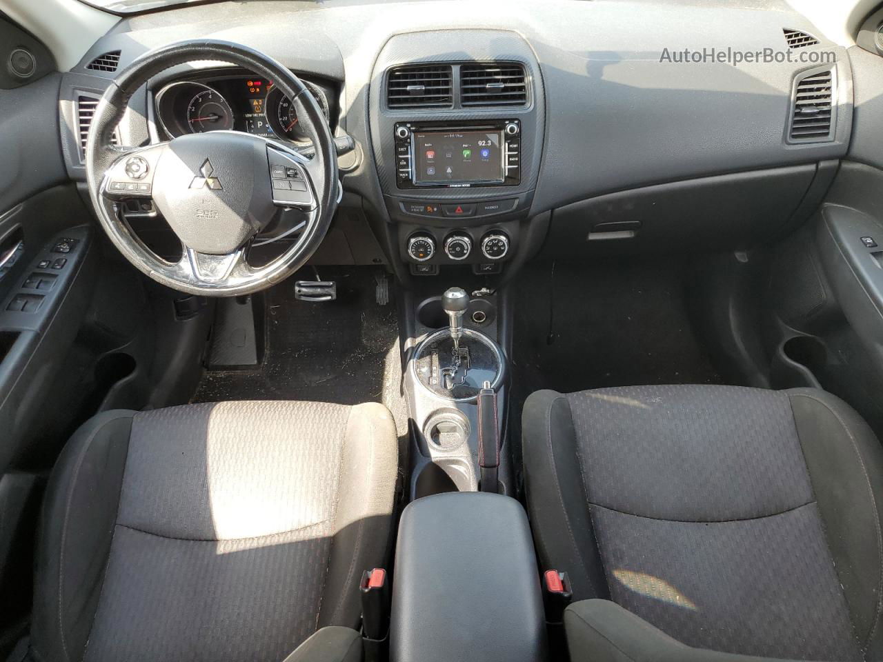 2017 Mitsubishi Outlander Sport Es Черный vin: JA4AP3AU1HZ040754