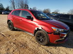 2017 Mitsubishi Outlander Sport Es Красный vin: JA4AP3AU1HZ058767