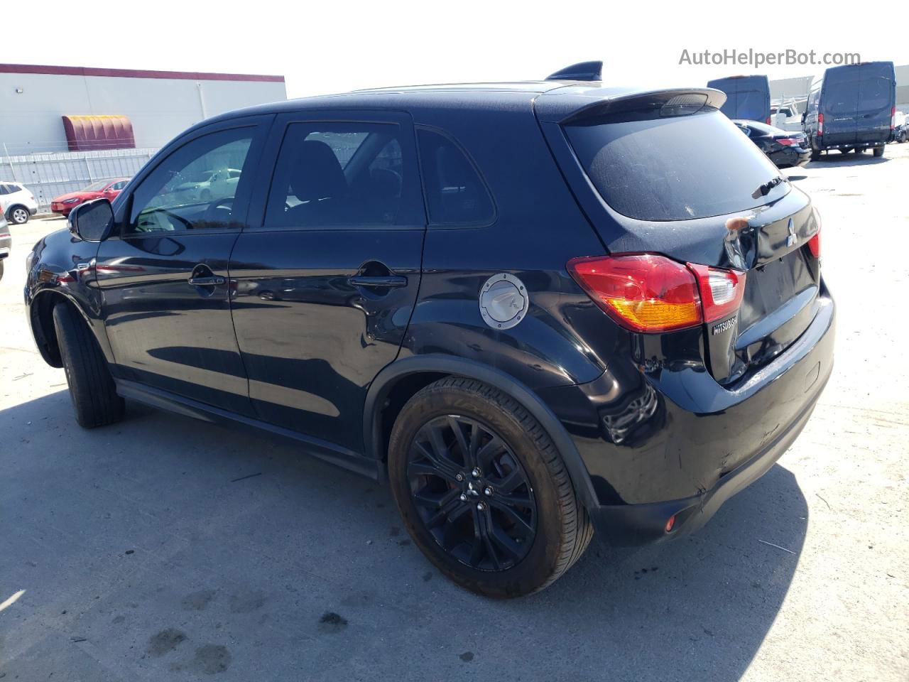 2017 Mitsubishi Outlander Sport Es Black vin: JA4AP3AU1HZ069266