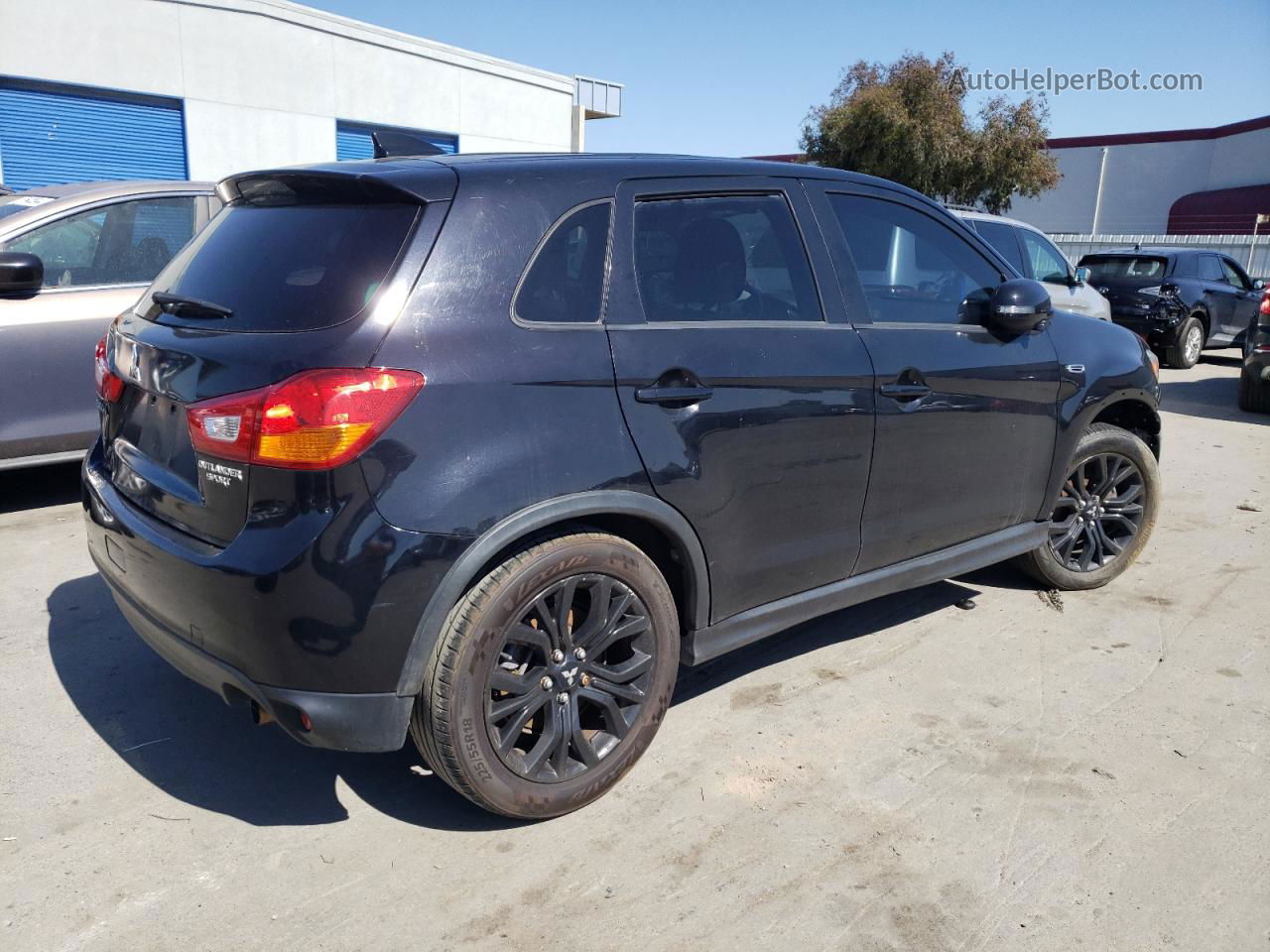 2017 Mitsubishi Outlander Sport Es Black vin: JA4AP3AU1HZ069266