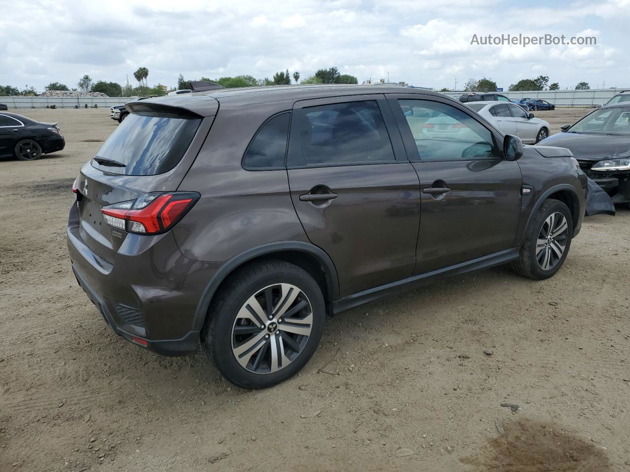 2020 Mitsubishi Outlander Sport Es Brown vin: JA4AP3AU1LU010157