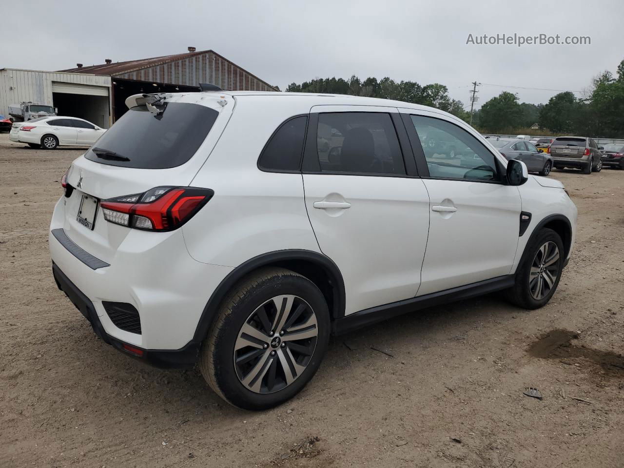 2020 Mitsubishi Outlander Sport Es White vin: JA4AP3AU1LU021031