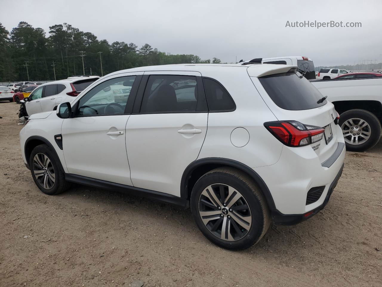 2020 Mitsubishi Outlander Sport Es White vin: JA4AP3AU1LU021031